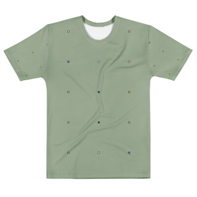 Les carrés colorés kaki